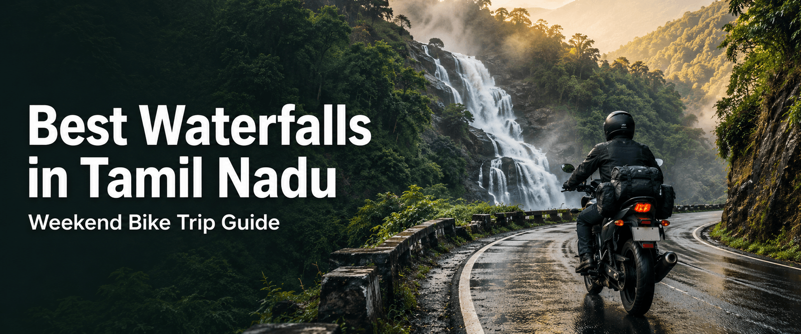 Best Waterfalls in Tamil Nadu for a Weekend Bike Trip