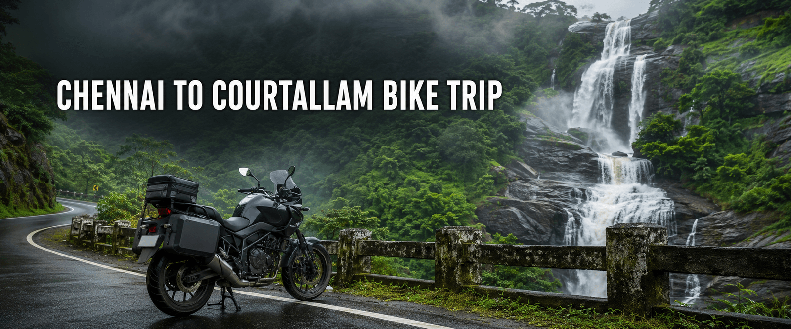 Chennai to Courtallam Bike Trip: Waterfalls, Route and Budget