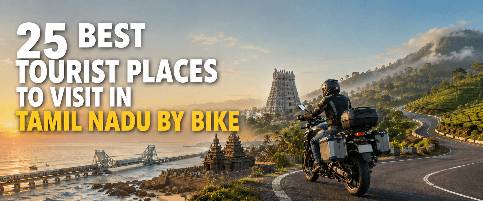 25 Best Tourist Places to Visit in Tamil Nadu by Bike
