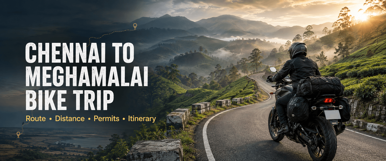 Chennai to Meghamalai Bike Trip: Route, Permits and Attractions