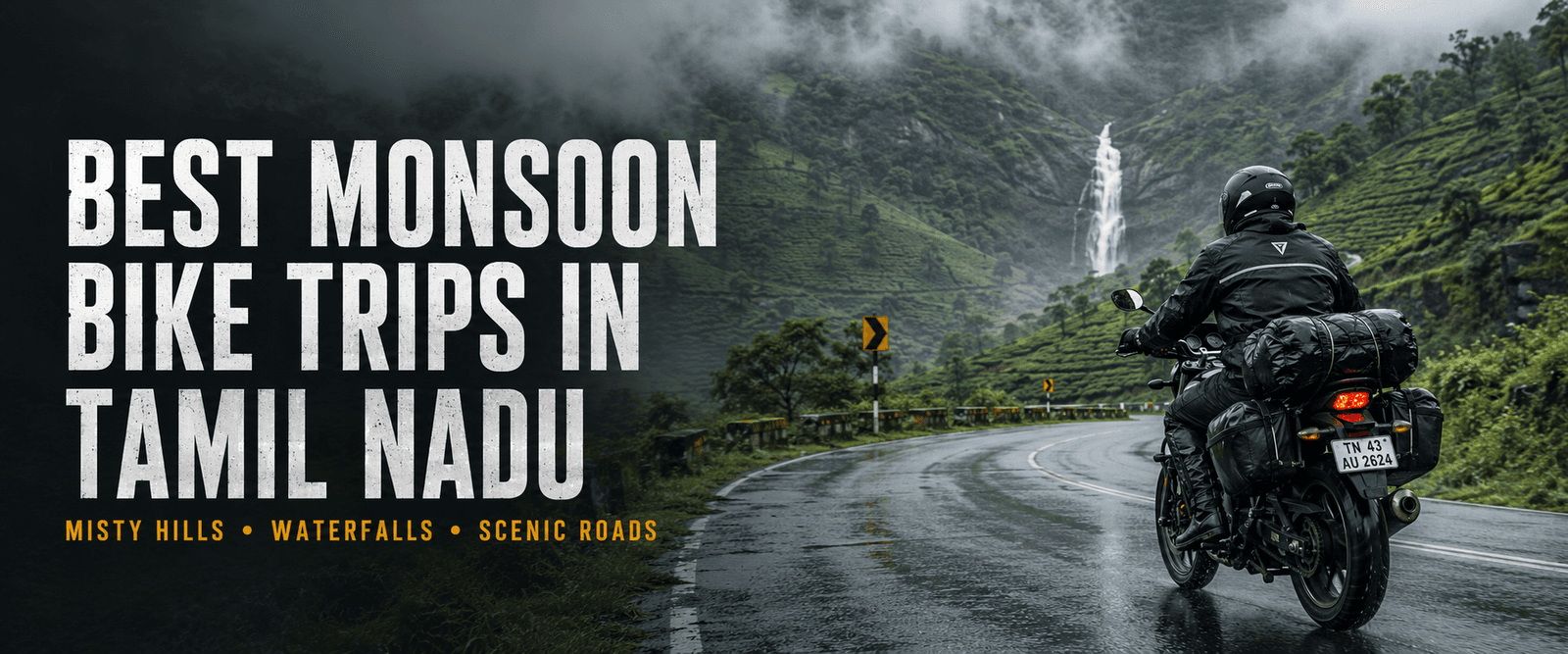 Best Monsoon Bike-Trip Destinations in Tamil Nadu